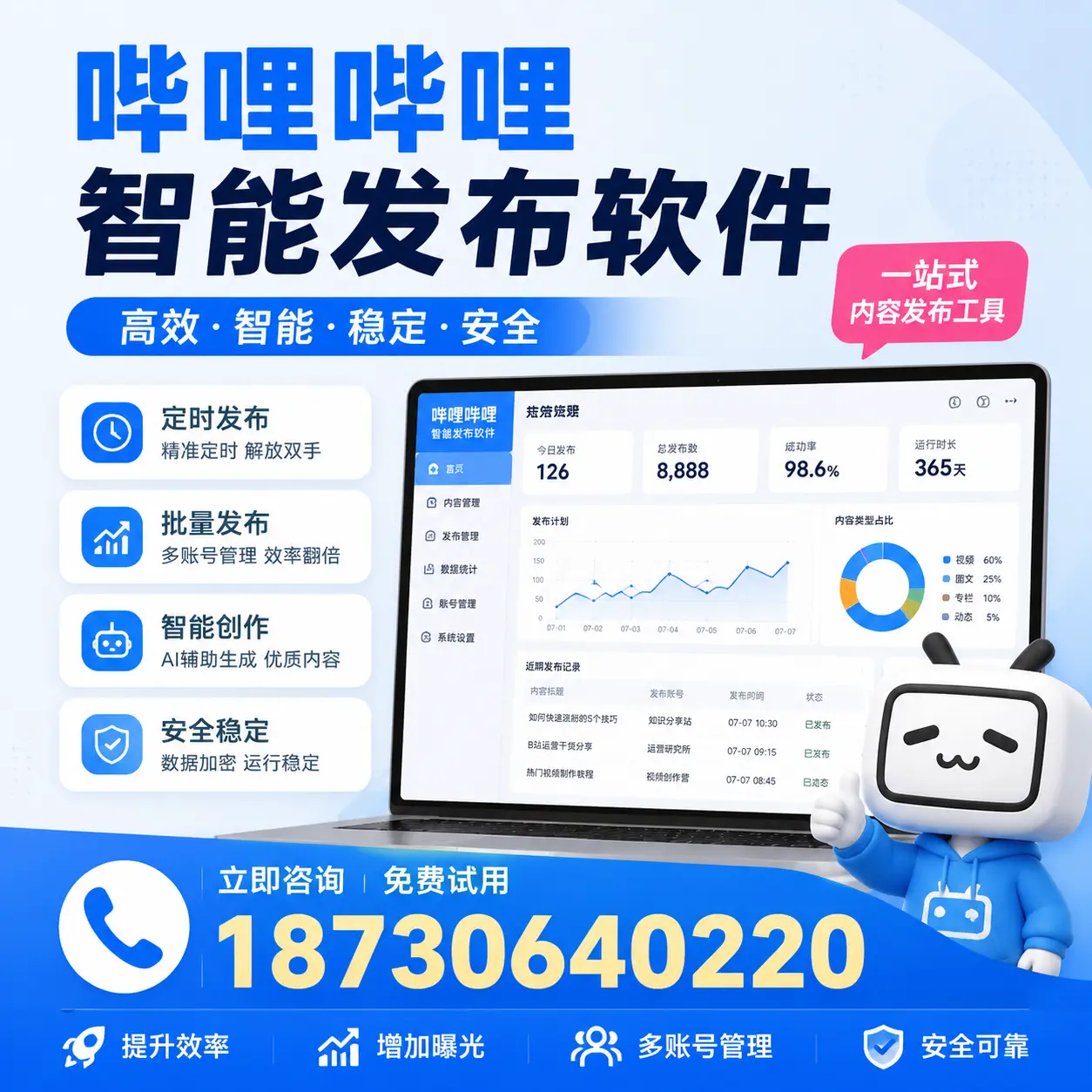 哔哩哔哩智能发布软件使用指南：在 儋州 提升内容创作效率